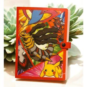 Vintage 2009 Nintendo Ensky Pokemon Amada Sticker Card Binder Diamond & Pearl